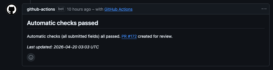 An Accepted submission